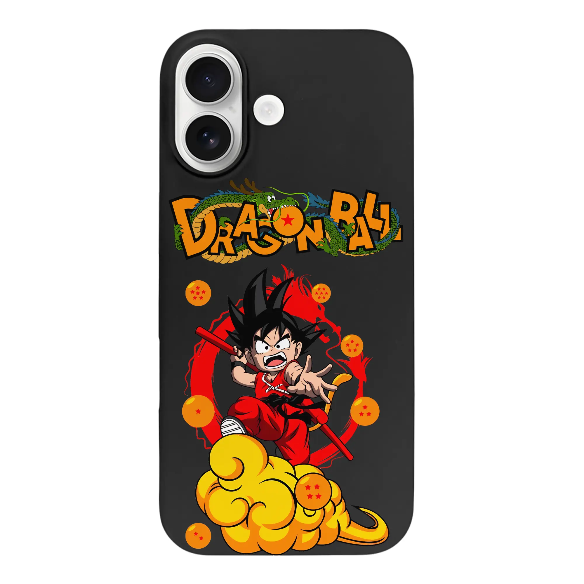 ドラゴンボール グッズ 孫 悟空 - iPhone 17 シリーズ シリコンケース 薄型 耐衝撃 指紋防止 ソフトタッチカバー 精密フィット 傷防止 保護ケース iPhone 17/17 Air/17 Pro/17 Pro Max 対応